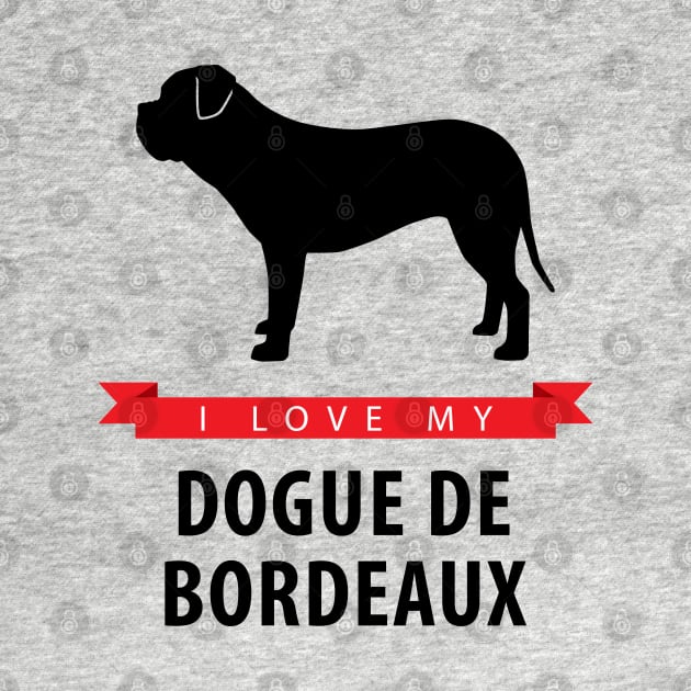 I Love My Dogue de Bordeaux by millersye